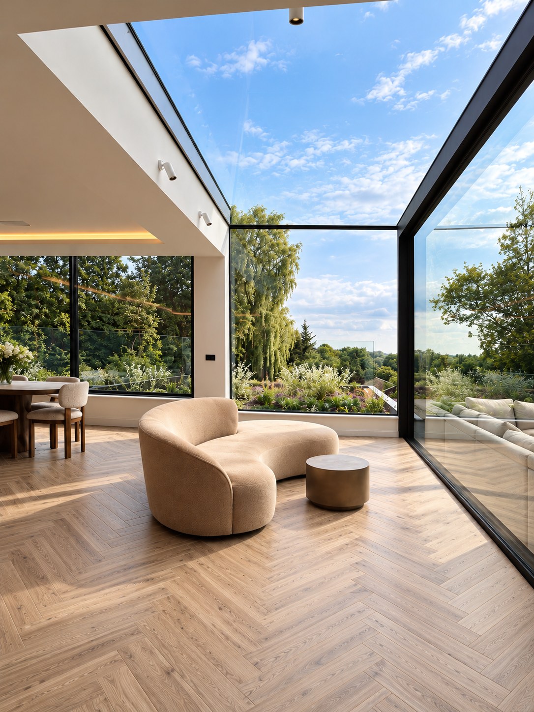 Glass extension